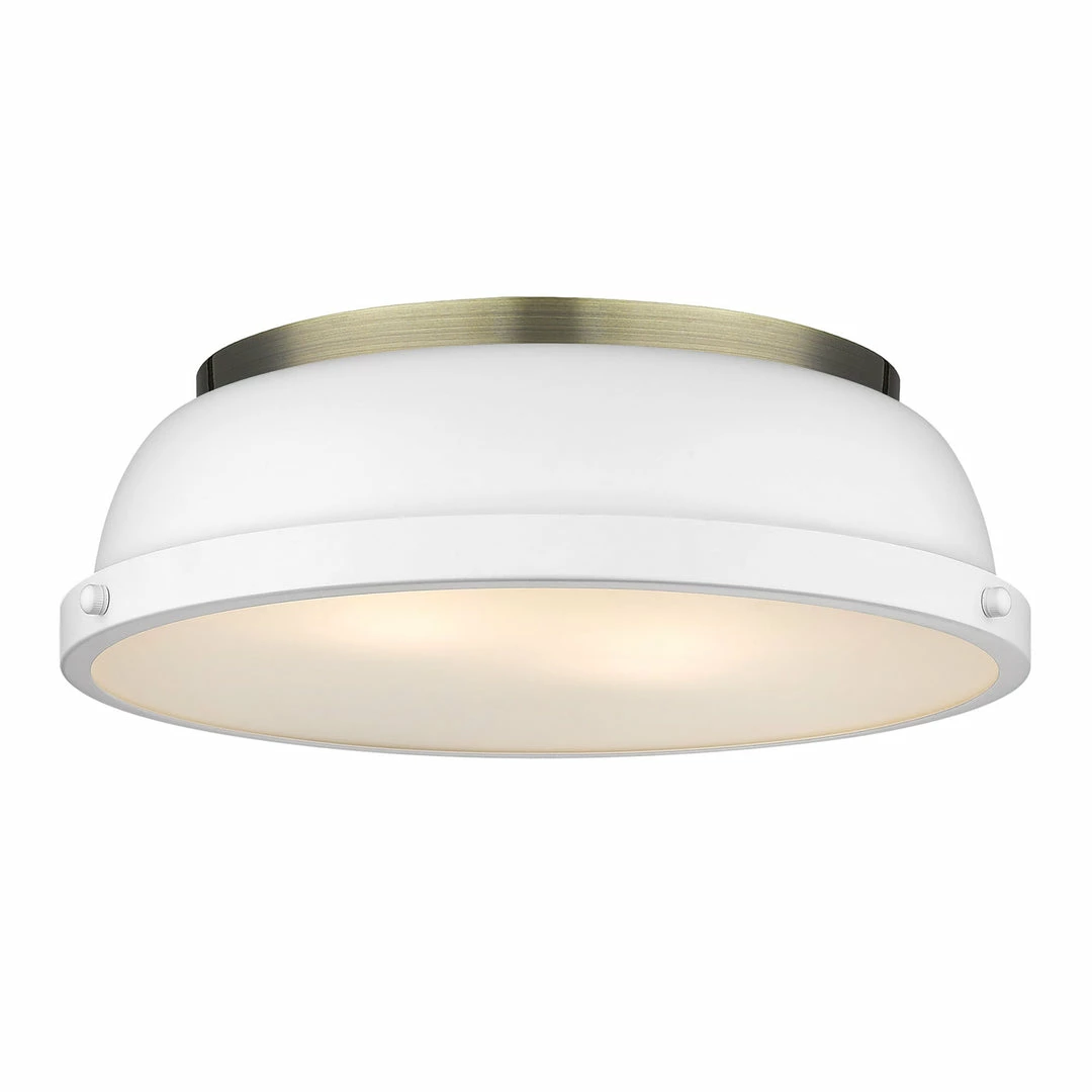 Top 10 💯 Golden Lighting Transitional Looks Duncan 14" Flush Mount 🥰 15 Golden Lighting Transitional Looks Duncan 14" Flush Mount