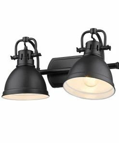 New ✨ Golden Lighting Duncan 2 Light Bath Vanity 👍 160 Golden Lighting Duncan 2 Light Bath Vanity