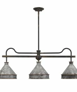 Golden Lighting Jasper Linear Pendant American Farmhouse