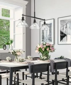 Outlet 😉 Golden Lighting Orwell Linear Pendant ✔️ 17 Golden Lighting Orwell Linear Pendant