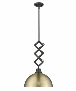 Golden Lighting Hawthorn Medium Pendant - Closeout