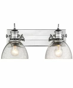 Best Pirce ⭐ Golden Lighting Hines 2 Light Bath Vanity 🥰 38 Golden Lighting Hines 2 Light Bath Vanity