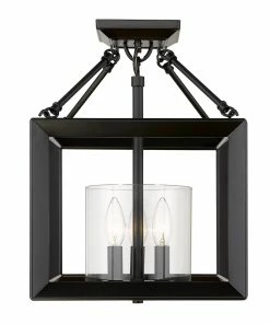 Golden Lighting Smyth Semi-Flush (Convertible)