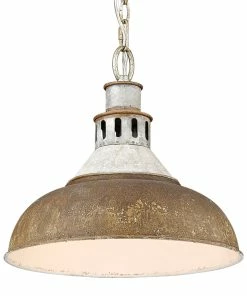 Golden Lighting American Farmhouse Kinsley Large Pendant
