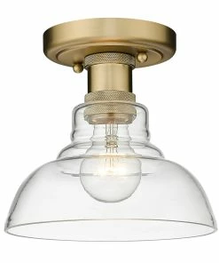 Golden Lighting Carver Flush Mount