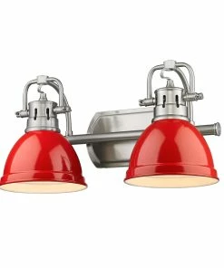 New ✨ Golden Lighting Duncan 2 Light Bath Vanity 👍 236 Golden Lighting Duncan 2 Light Bath Vanity