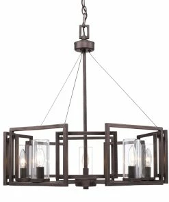 Cheapest ๐ Golden Lighting Marco 5 Light Chandelier ๐ 24 Golden Lighting Marco 5 Light Chandelier