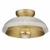 Budget 🔥 Golden Lighting American Farmhouse Crawford Flush Mount 🎉 1 Golden Lighting American Farmhouse Crawford Flush Mount