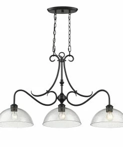 Golden Lighting American Farmhouse Parrish Linear Pendant