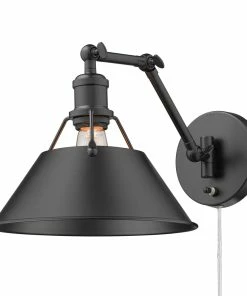 Golden Lighting Transitional Looks Orwell 1 Light Articulating Wall Sconce