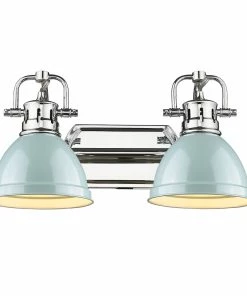 New ✨ Golden Lighting Duncan 2 Light Bath Vanity 👍 208 Golden Lighting Duncan 2 Light Bath Vanity