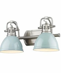 New ✨ Golden Lighting Duncan 2 Light Bath Vanity 👍 239 Golden Lighting Duncan 2 Light Bath Vanity