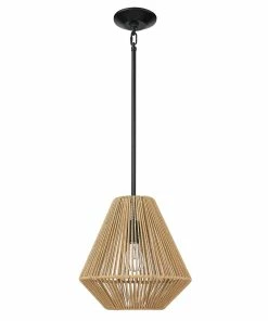 Golden Lighting Natural Designs Valentina Medium Pendant