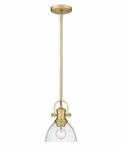 Golden Lighting American Farmhouse Hines Mini Pendant