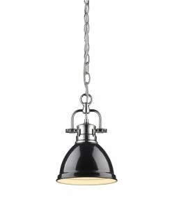Golden Lighting Transitional Looks Duncan Mini Pendant With Chain - Closeout