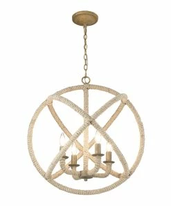 Golden Lighting Marina 4 Light Chandelier