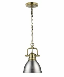 Golden Lighting Transitional Looks Duncan Mini Pendant With Chain - Closeout