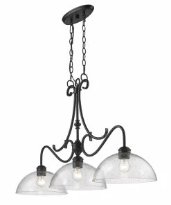 Golden Lighting American Farmhouse Parrish Linear Pendant