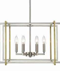 Golden Lighting Tribeca 6 Light Chandelier - Closeout American Farmhouse
