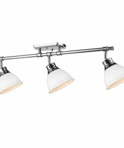 Golden Lighting Duncan Semi-Flush - Track Light - Closeout American Farmhouse