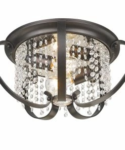 Golden Lighting Ella Flush Mount