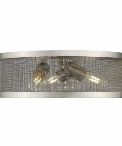 Golden Lighting American Farmhouse Channing Flush Mount - 15