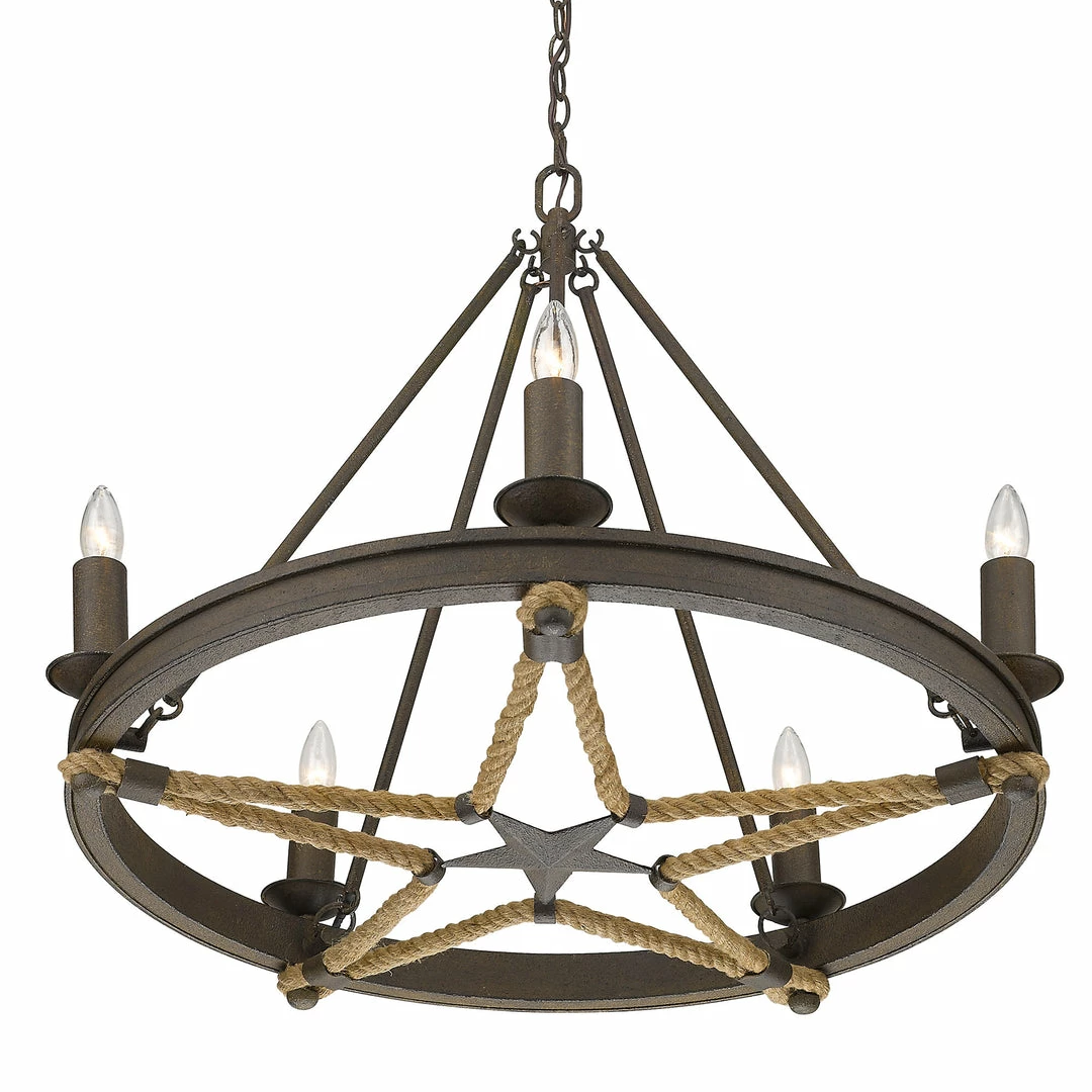 Cheap ✨ Golden Lighting Stokes 5 Light Chandelier 💯 5 Golden Lighting Stokes 5 Light Chandelier