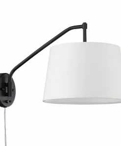 Golden Lighting Ryleigh 1 Light Articulating Wall Sconce American Farmhouse