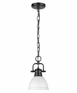 Golden Lighting Transitional Looks Duncan Mini Pendant With Chain - Closeout
