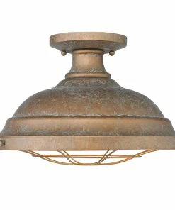 Golden Lighting Bartlett Semi-Flush