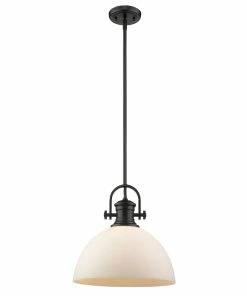 Cheapest 👍 Golden Lighting American Farmhouse Hines 1 Light Large Pendant 👍 37 Golden Lighting American Farmhouse Hines 1 Light Large Pendant