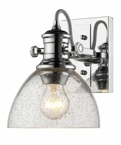 Golden Lighting Hines 1 Light Semi-Flush