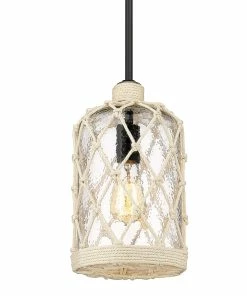 Golden Lighting Nassau Mini Pendant Coastal Designs