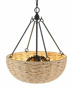 Golden Lighting Hathaway 4 Light Pendant