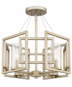 New ⌛ Golden Lighting Marco Semi-Flush (Convertible) American Farmhouse 🌟 31 Golden Lighting Marco Semi-Flush (Convertible) American Farmhouse