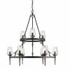 Golden Lighting Marcellis 2 Tier - 9 Light Chandelier American Farmhouse