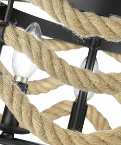 Golden Lighting Marissa 3 Light Semi-Flush