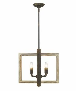 Golden Lighting Harvey 4 Light Pendant