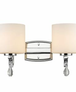 Golden Lighting American Farmhouse Evette 2 Light Bath Vanity