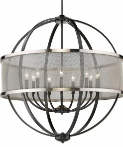 Cheapest โจ Golden Lighting American Farmhouse Colson 9 Light Chandelier ๐งจ 41 Golden Lighting American Farmhouse Colson 9 Light Chandelier