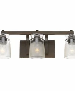 Golden Lighting American Farmhouse Travers 3 Light Bath Vanity