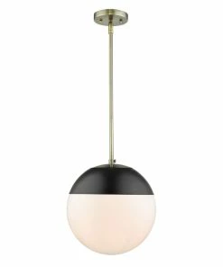 New ๐ Golden Lighting American Farmhouse Dixon 1 Light Pendant With Rod - Closeout โ๏ธ 21 Golden Lighting American Farmhouse Dixon 1 Light Pendant With Rod - Closeout