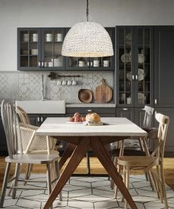 Golden Lighting American Farmhouse Rue 5 Light Pendant