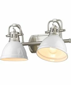 New ✨ Golden Lighting Duncan 2 Light Bath Vanity 👍 244 Golden Lighting Duncan 2 Light Bath Vanity