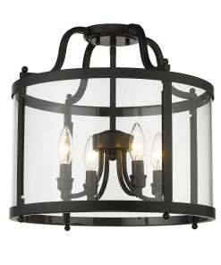 Golden Lighting Transitional Looks Payton Semi-Flush