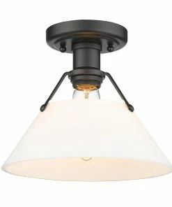 Flash Sale ๐ Golden Lighting American Farmhouse Orwell Flush Mount ๐ 54 Golden Lighting American Farmhouse Orwell Flush Mount