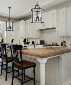 Golden Lighting Payton 4 Light Pendant American Farmhouse