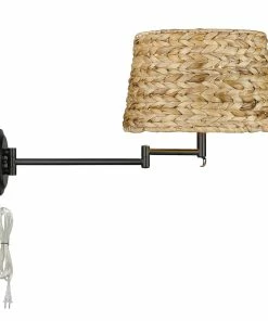 Golden Lighting American Farmhouse Eleanor 1 Light Articulating Wall Sconce