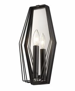 Golden Lighting Gia Wall Sconce - Closeout American Farmhouse