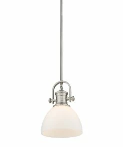 Golden Lighting American Farmhouse Hines Mini Pendant